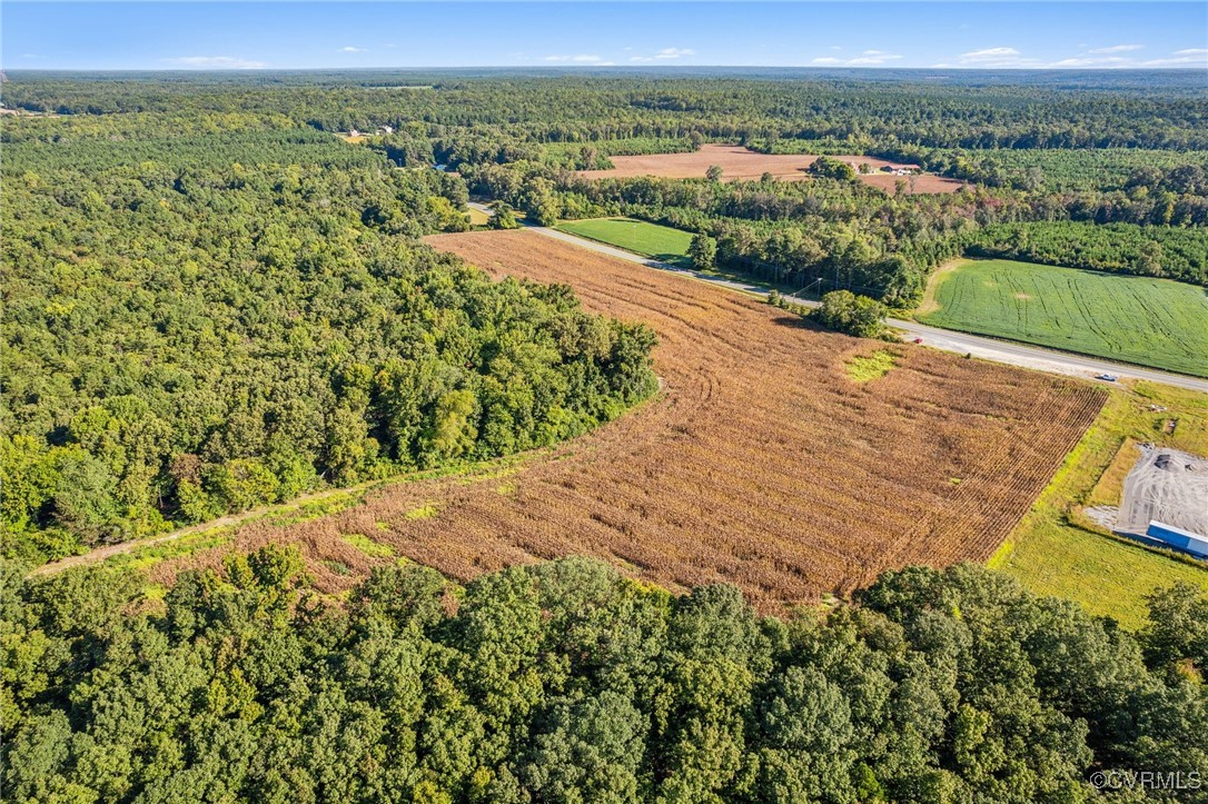 0 King William Road Aylett, VA 23009 - Photo 14 of 16 an aerial view of a house with a yard