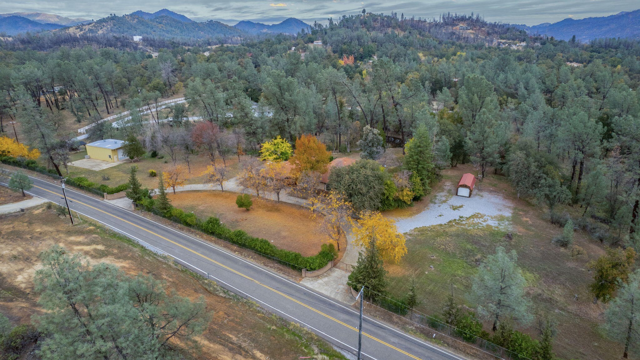 13144 Bear Mountain Road Redding, CA 96003 - Photo 65 of 69 a view of a lake from a balcony