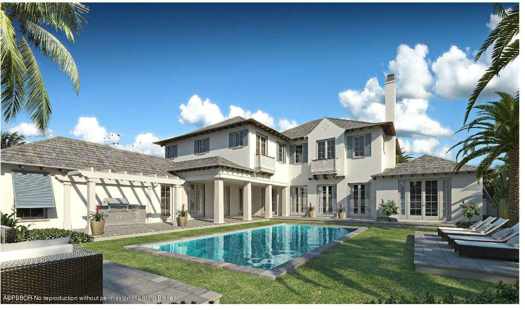 340 Garden Road Palm Beach, FL 33480 - Photo 3 of 4 Rear Exterior