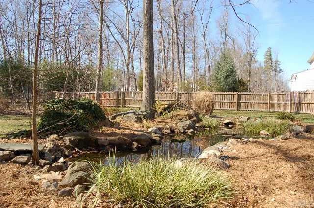 26 Round Spring Lane Durham, NC 27712 - Photo 11 of 11 VIEW OF WATERSCAPE IN THE BACKYARD!