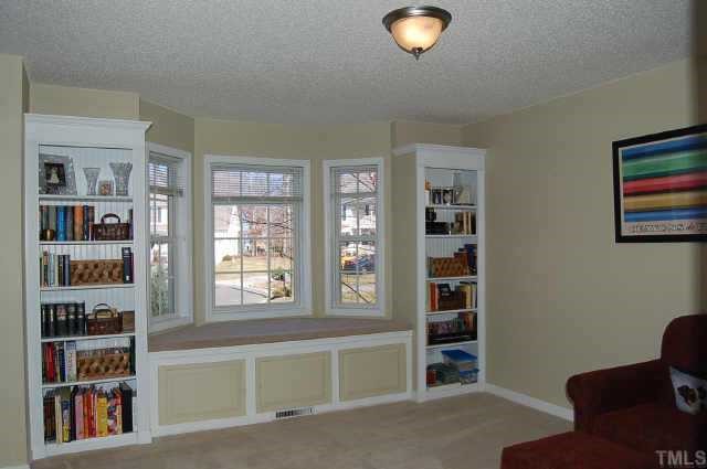 26 Round Spring Lane Durham, NC 27712 - Photo 3 of 11 DINING ROOM VIEW ONE WHICH IS CURRENTLY BEING USED AS A STUDY/LIVING ROOM