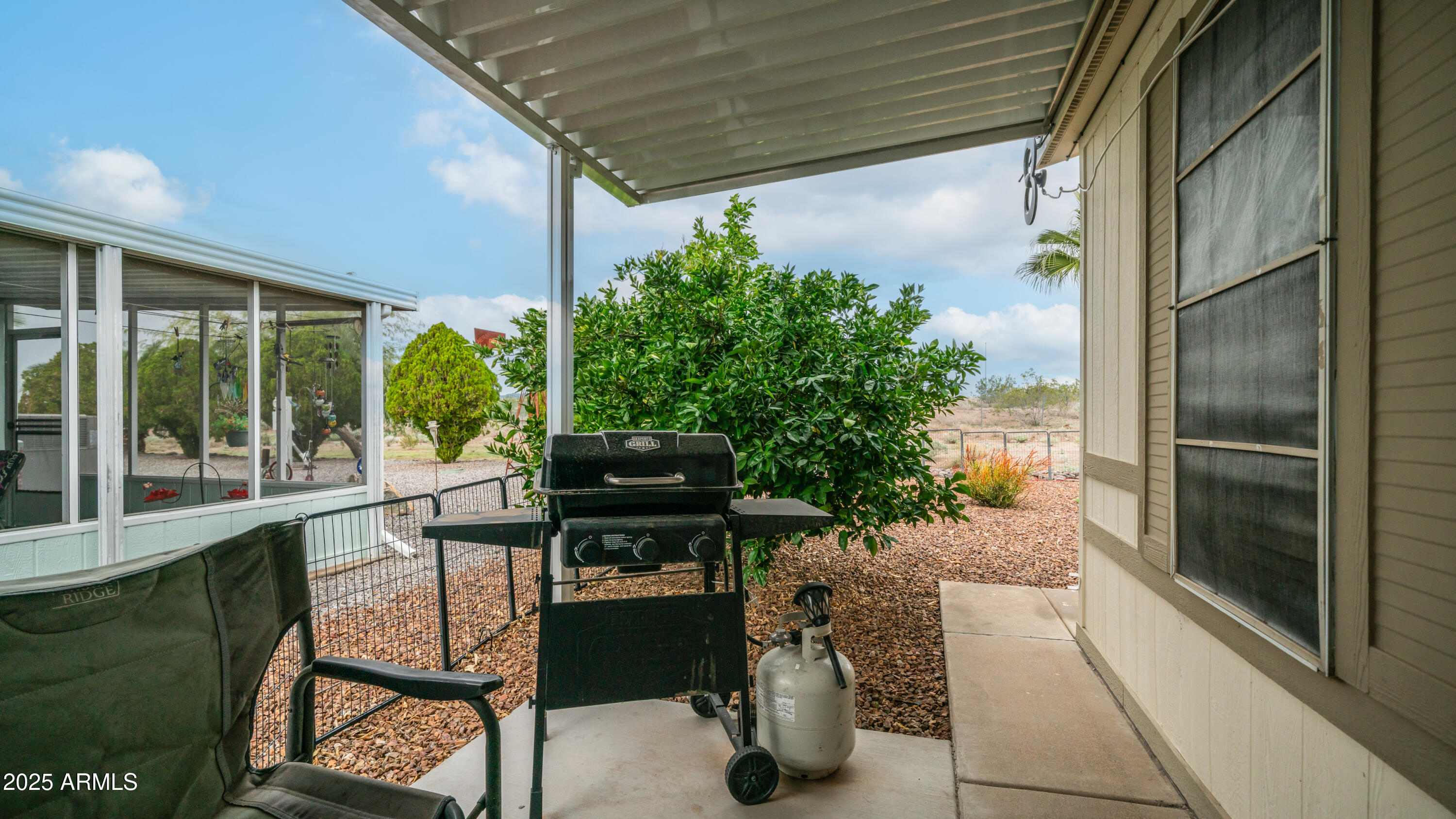 3355 South Cortez Road, Unit 98 Apache Junction, AZ 85119 - Photo 46 of 46 a garden view with a seating space