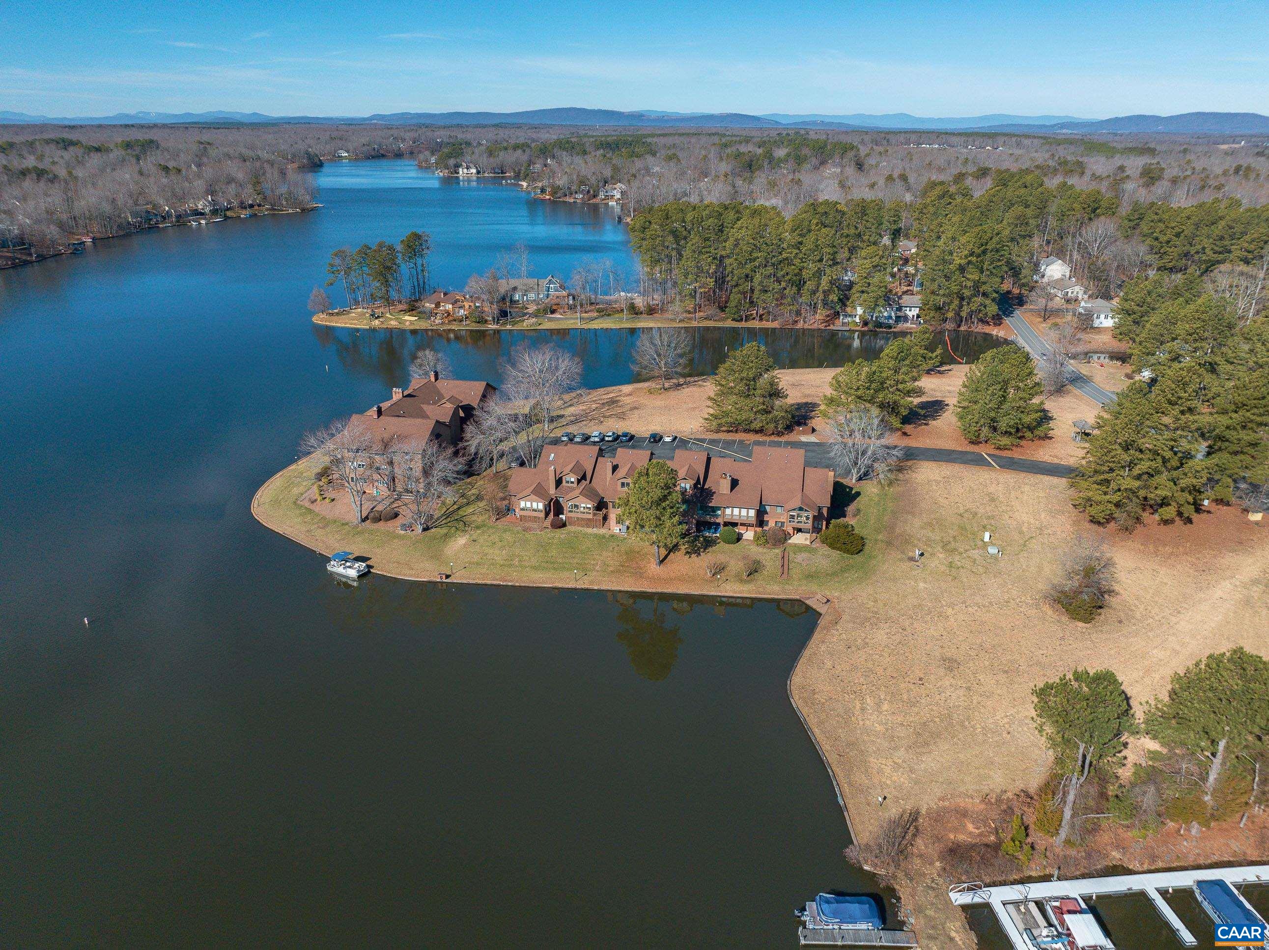 B3 Marina Point Palmyra, VA 22963 - Photo 37 of 47 a view of a lake from a balcony