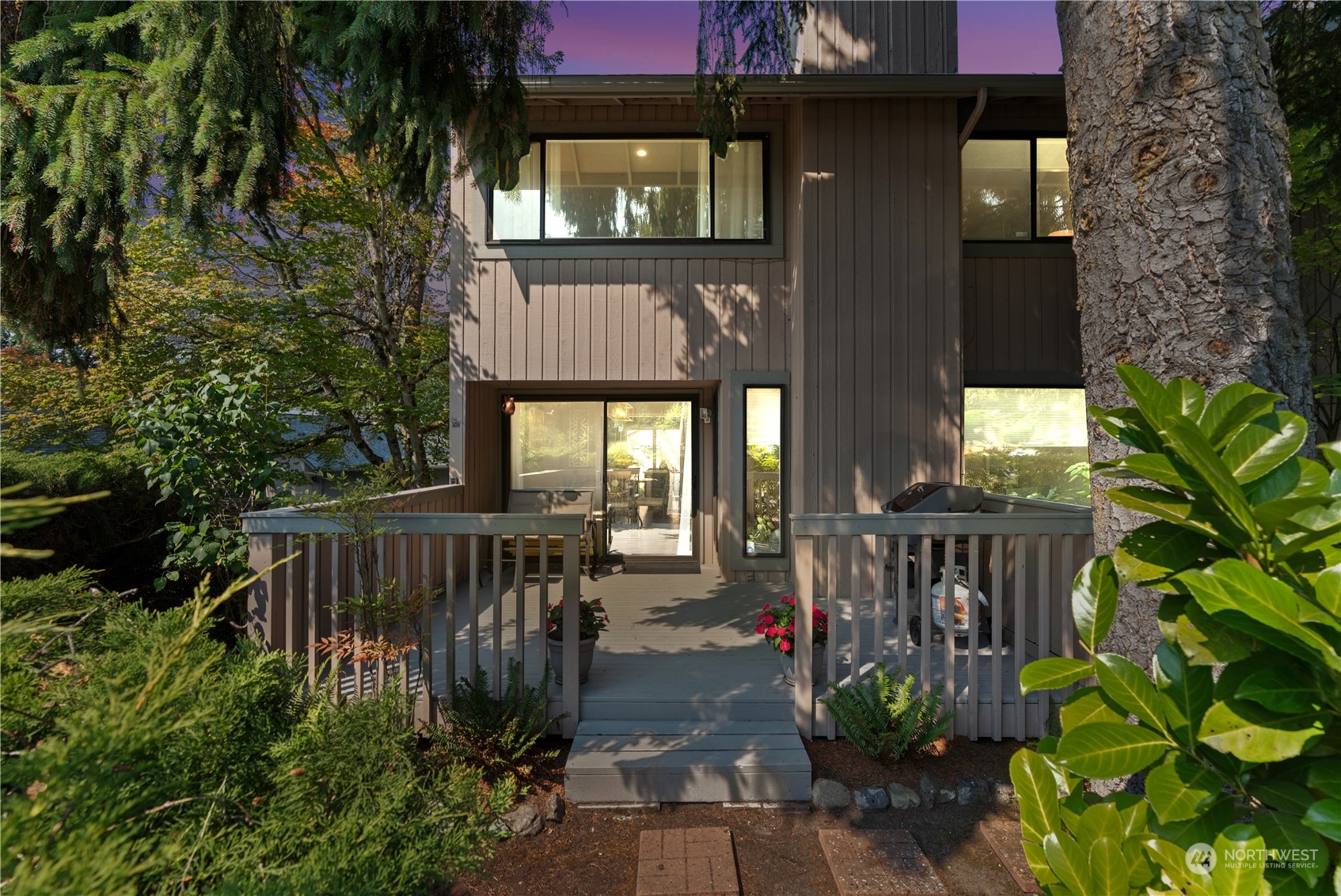 2900 Kennewick Place Northeast Renton, WA 98056 - Photo 18 of 40 a view of balcony with wooden floor and outdoor seating