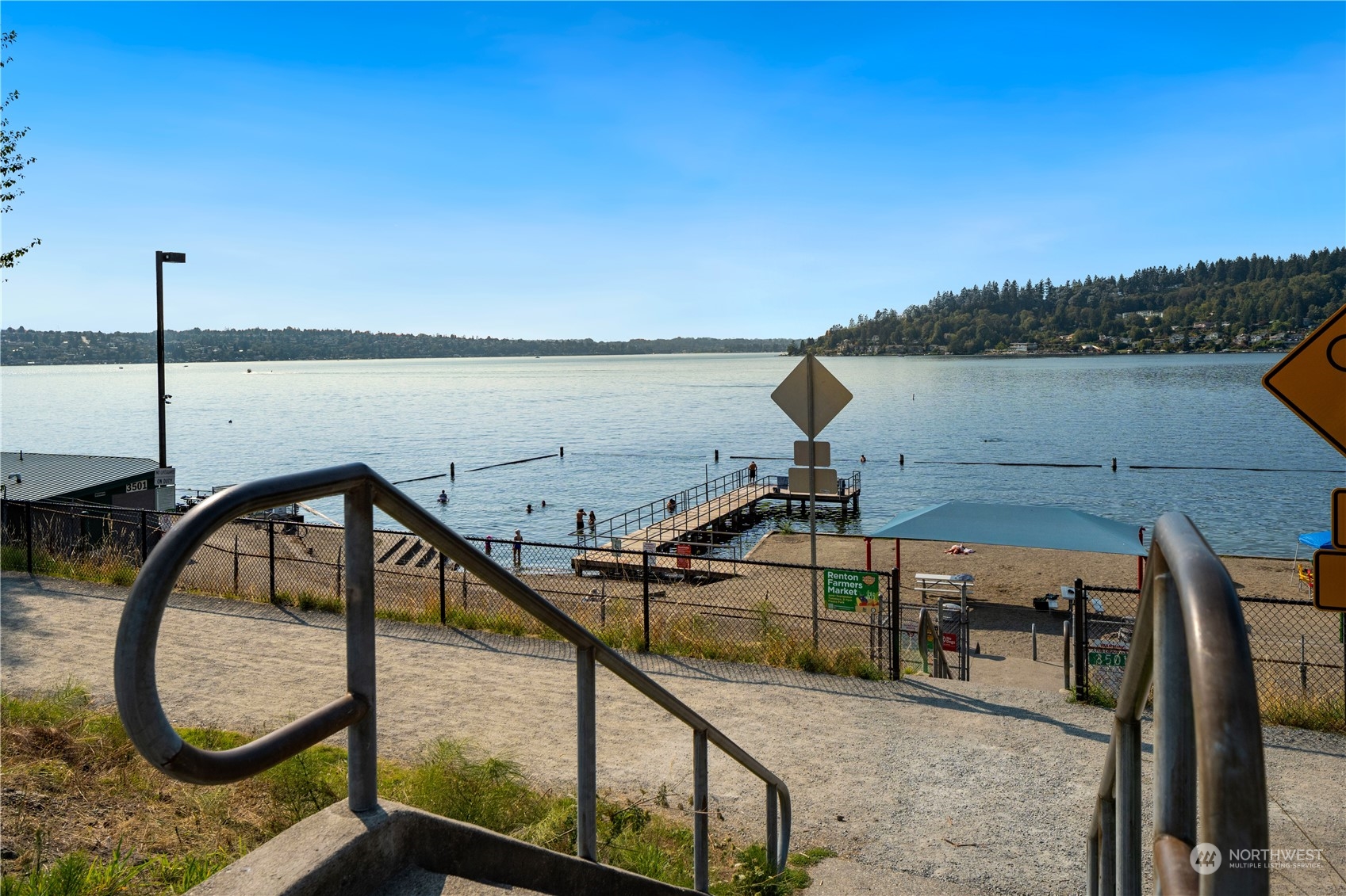 2900 Kennewick Place Northeast Renton, WA 98056 - Photo 36 of 40 a view of a balcony and lake view