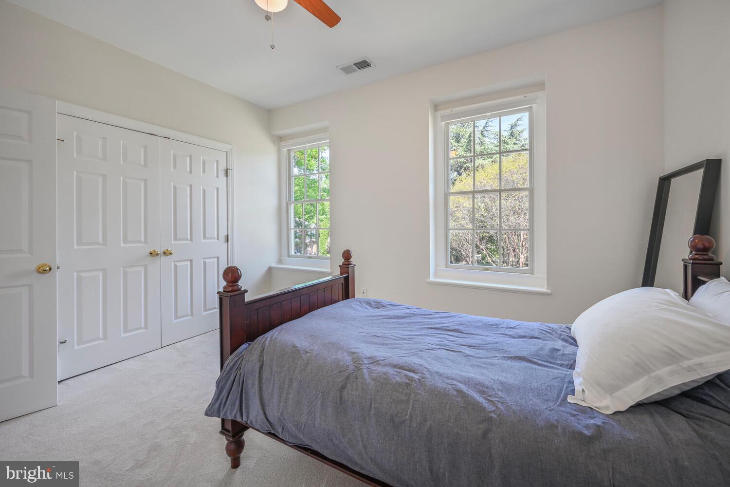 7401 Honesty Way Bethesda, MD 20817 - Photo 31 of 54 a bedroom with a bed and a window