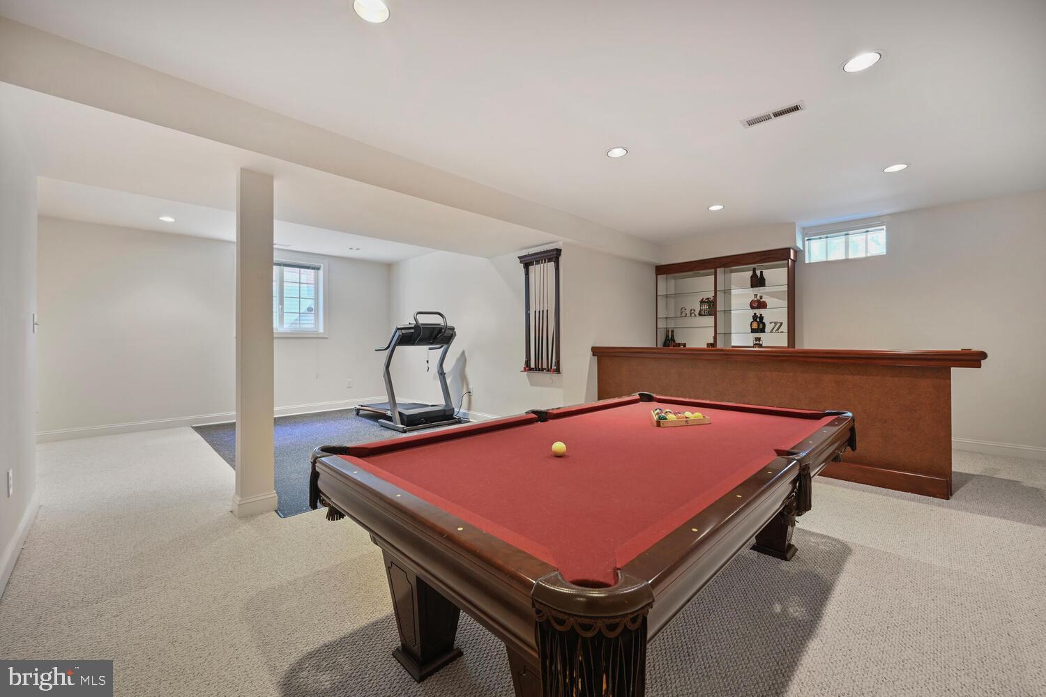 7401 Honesty Way Bethesda, MD 20817 - Photo 42 of 54 a room with pool table and windows