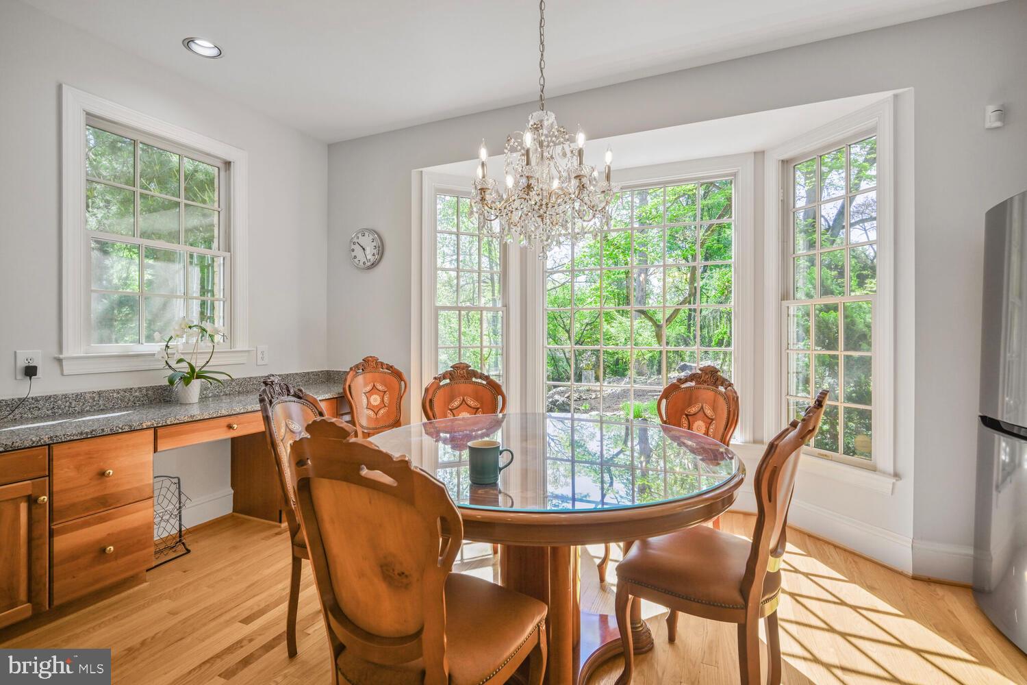 7401 Honesty Way Bethesda, MD 20817 - Photo 6 of 54 a view of a dining room with furniture window and outside view