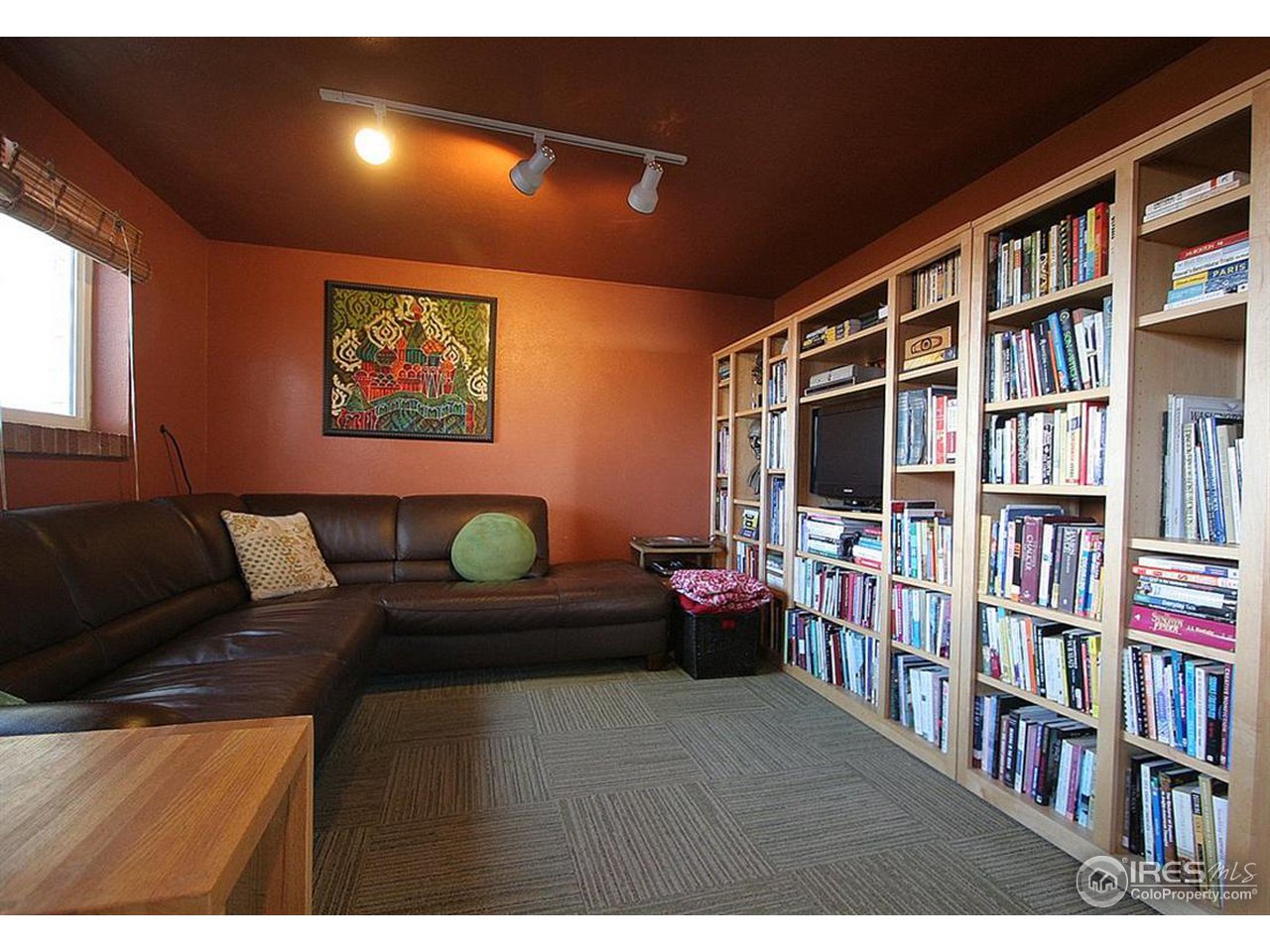800 Yale Road Boulder, CO 80305 - Photo 16 of 25 Lower Level Library/Media Room