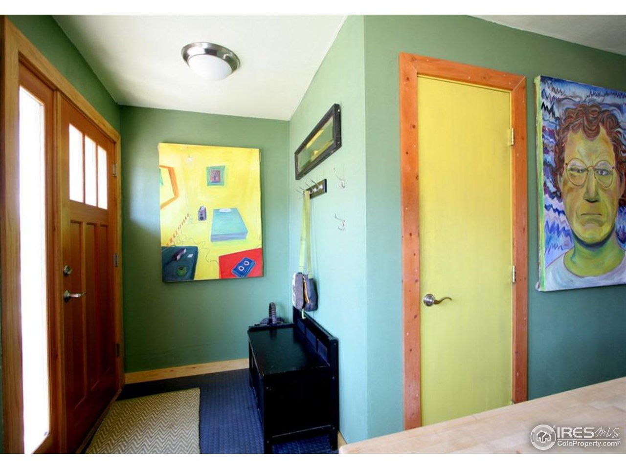 800 Yale Road Boulder, CO 80305 - Photo 6 of 25 Entryway with new custom door