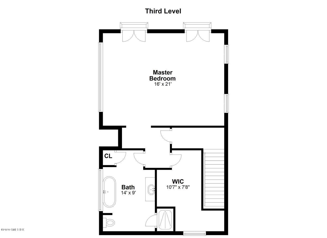 8 Hill Ln Avenue Riverside, CT 06878 - Photo 49 of 49 3rd Floor Master Suite