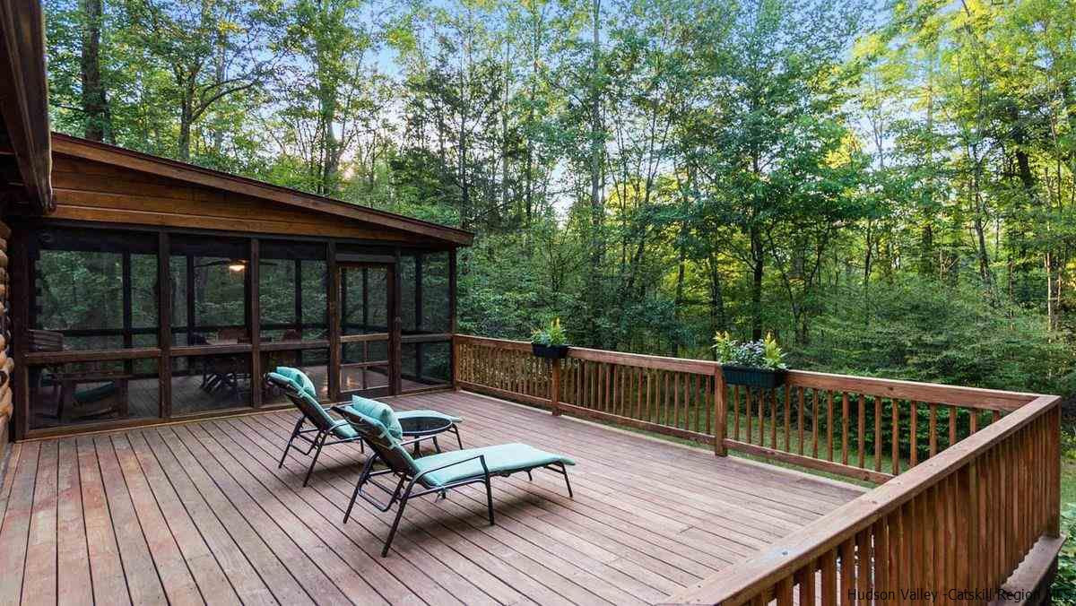 296 Bush Road Stone Ridge, NY 12484 - Photo 7 of 27 a view of sitting area on roof deck