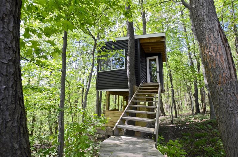 161 Papp Road McDonald, PA 15057 - Photo 22 of 25 View of the Office/ Tree House with HVAC
