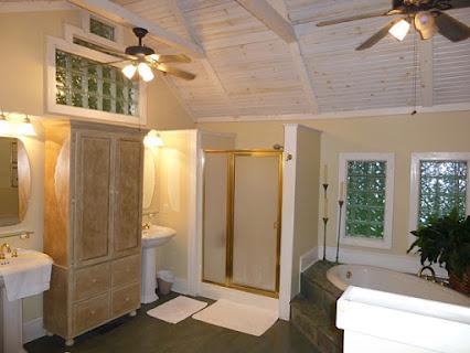6821 Burkitt Road Antioch, TN 37013 - Photo 6 of 20 MASTER BATH WITH VAULTED WOOD CEILING, SEPARATE SHOWER AND TUB, DOUBLE VANITIES AND LOTS OF CLOSET SPACE