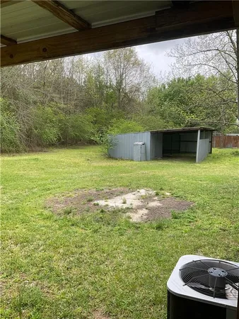 a view of a outdoor space and a yard