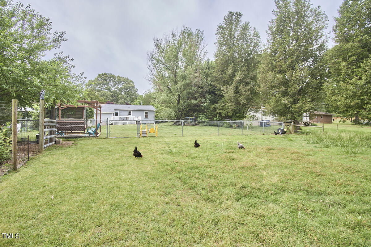 909 Goodwin Road Durham, NC 27712 - Photo 52 of 52 a view of a park with swings and slides