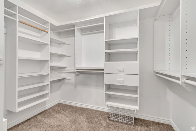 2154 Wasatch Boulevard Sandy, UT 84092 - Photo 17 of 55 Walk in closet with light colored carpet