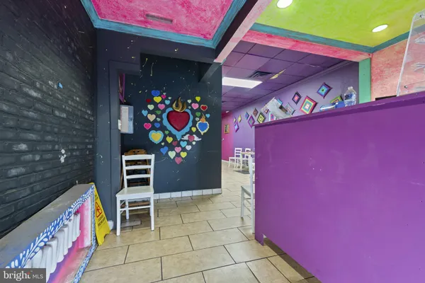 a front view of a retail shop