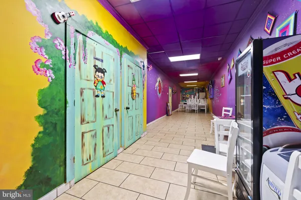 a view of electric room