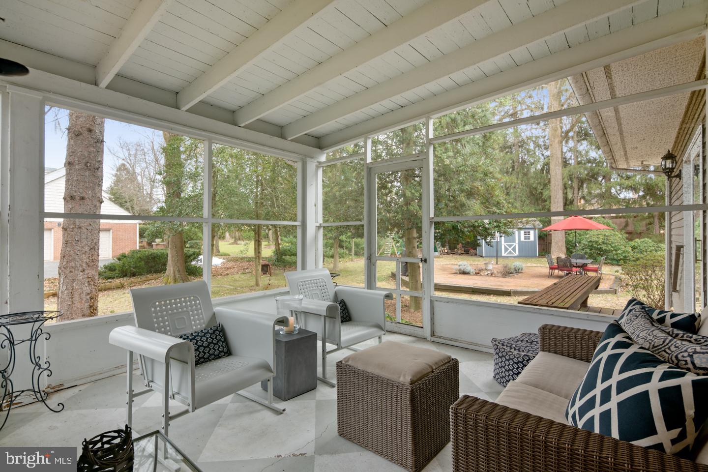 605 Chews Landing Road Haddonfield, NJ 08033 - Photo 33 of 37 Screened in Porch