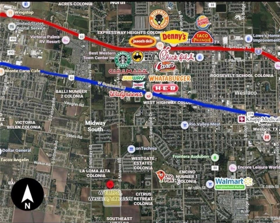 2516 Brown Street Weslaco, TX 78596 - Photo 4 of 4 a grocery store filled with lots of fruit and vegetables