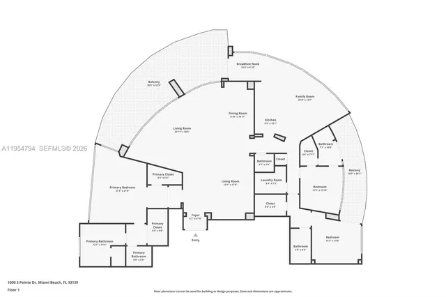 $7,995,000 | 1000 South Pointe Drive, Unit 1501, Miami Beach, FL 33139