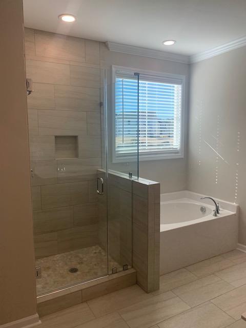 128 Long Trail Way Moncks Corner, SC 29461 - Photo 16 of 42 Master Bath Tub and Shower