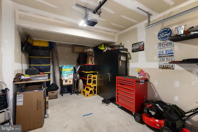 a view of storage and utility room