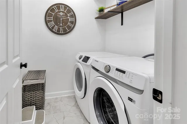 a view of washer and dryer