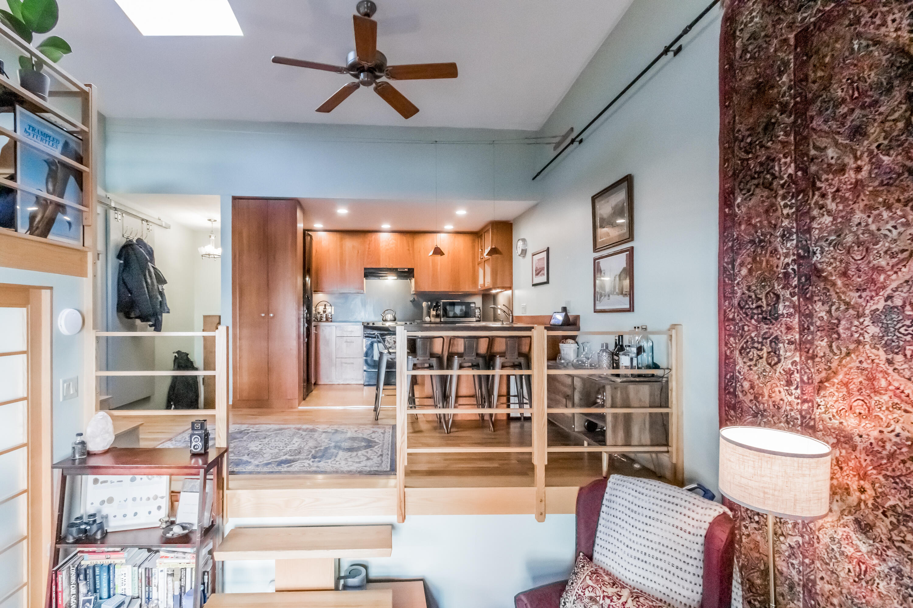 99 Silver Street, Unit 45 Portland, ME 04101 - Photo 18 of 33 View from Living Room to Kitchen