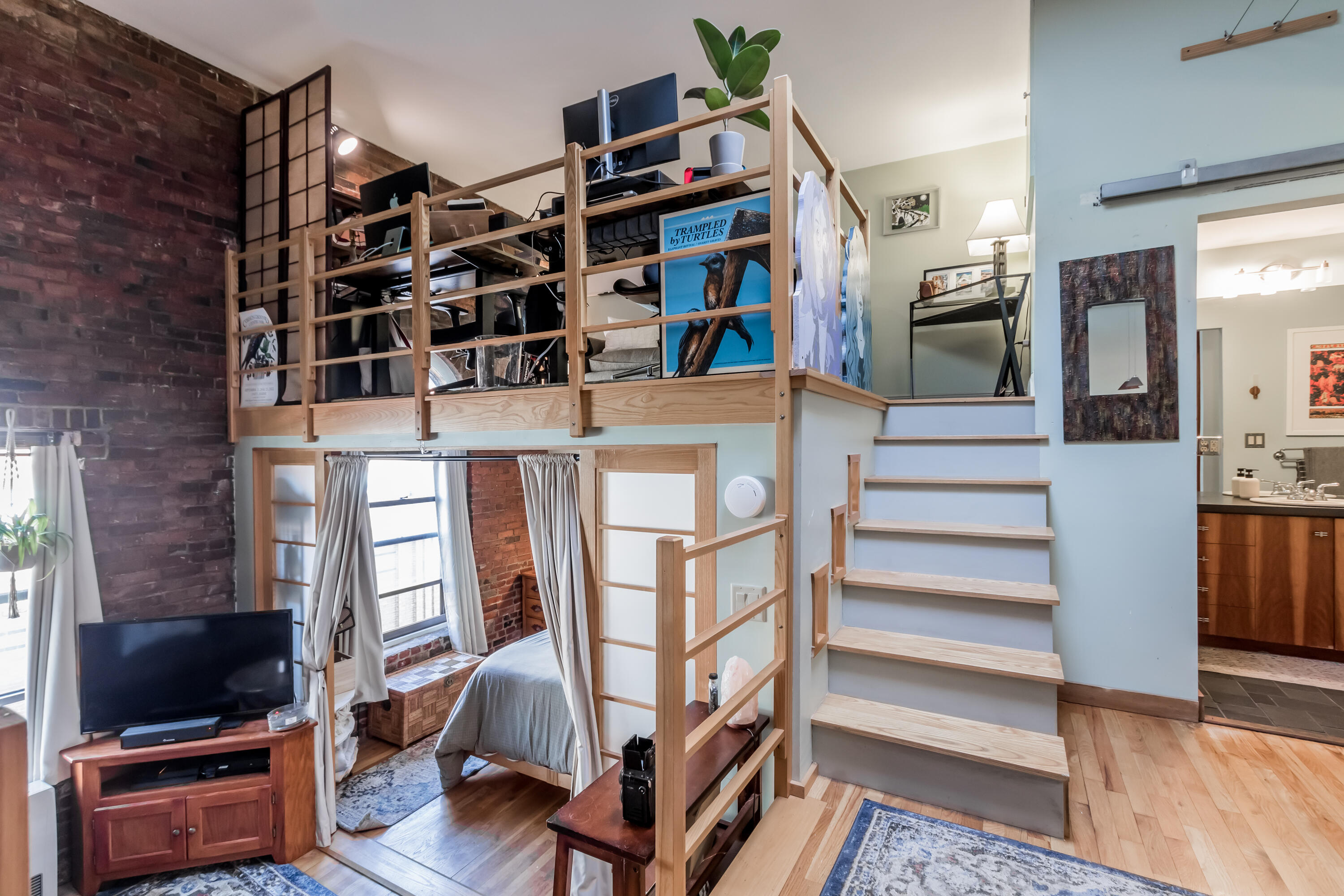 99 Silver Street, Unit 45 Portland, ME 04101 - Photo 25 of 33 Stairs to Loft