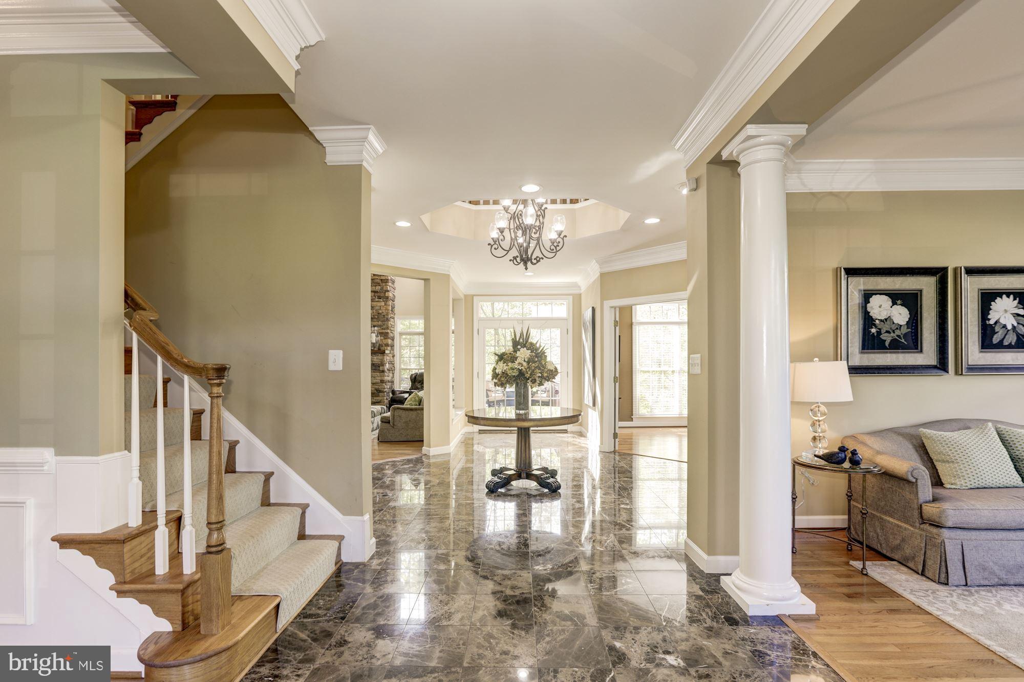 43285 Overview Place Leesburg, VA 20176 - Photo 17 of 91 Split staircase into front foyer