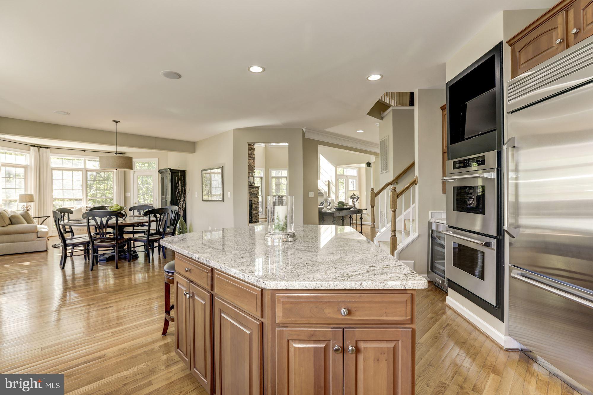 43285 Overview Place Leesburg, VA 20176 - Photo 32 of 91 Upgraded granite, new frig and wine cooler