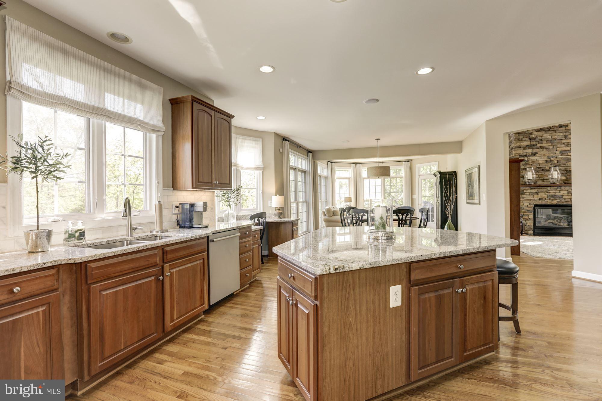 43285 Overview Place Leesburg, VA 20176 - Photo 33 of 91 kitchen to eating area and sitting area
