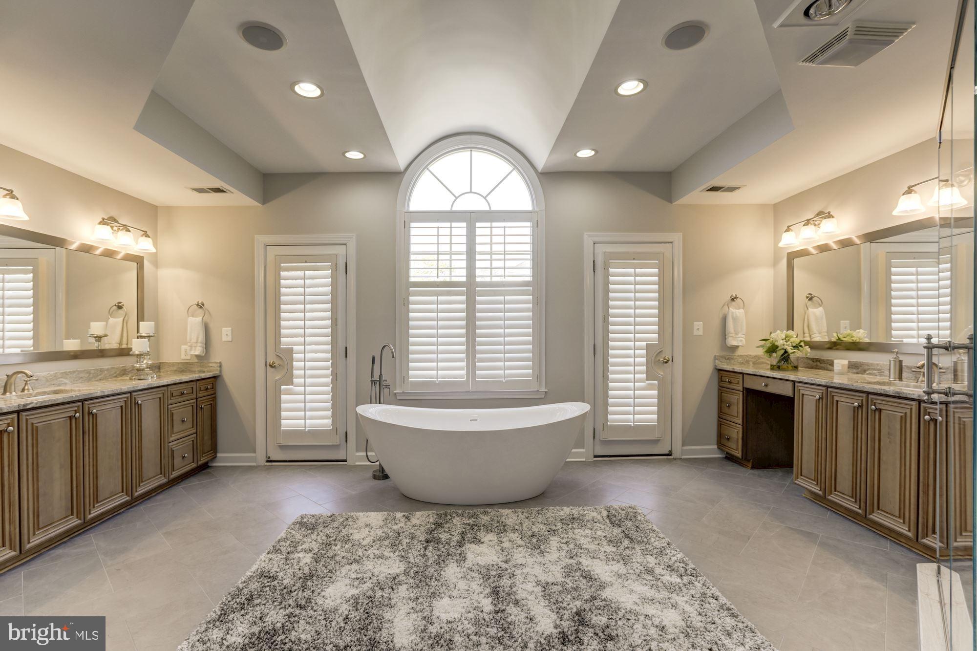 43285 Overview Place Leesburg, VA 20176 - Photo 63 of 91 Luxurious mast bath with 2 doors to balcony