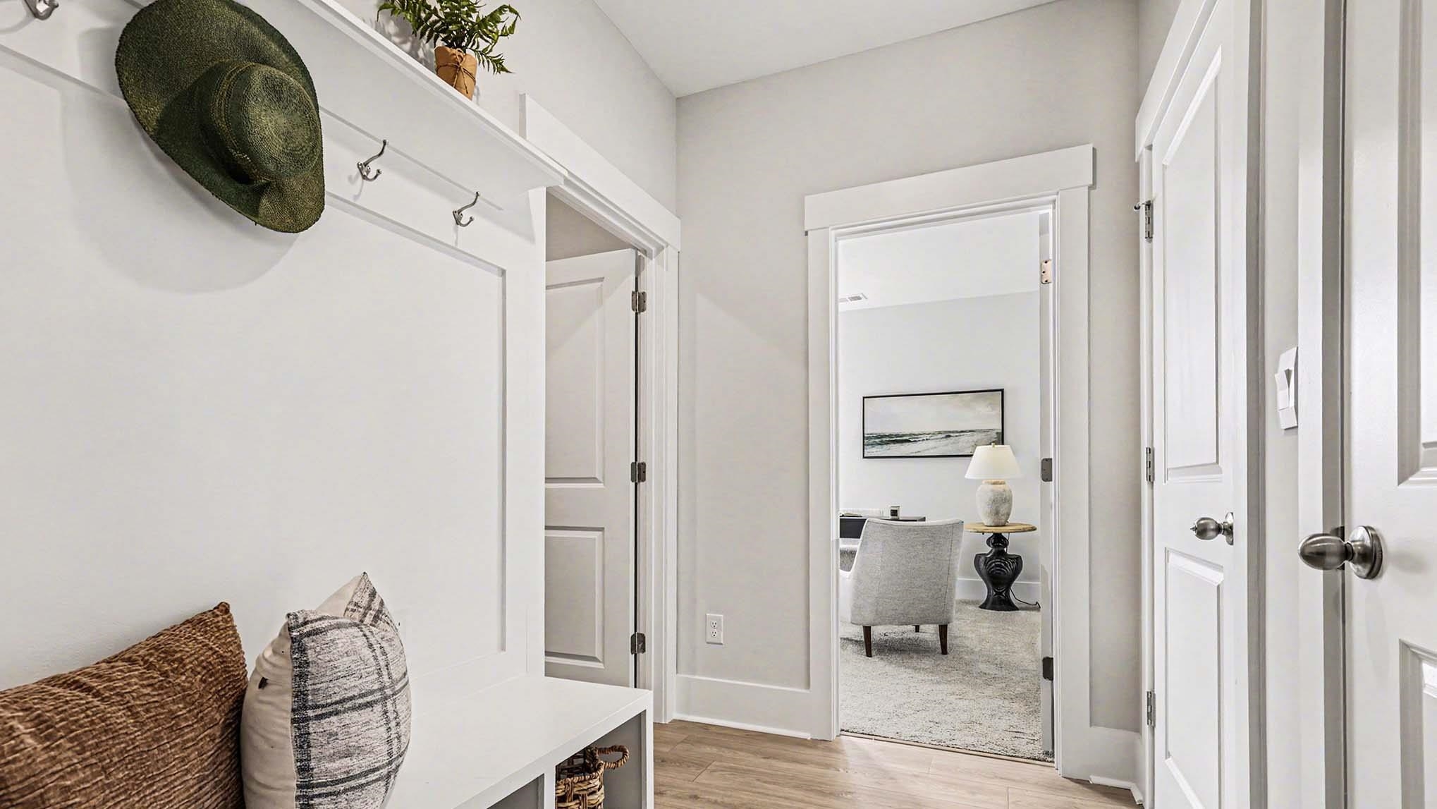 3250 Moss Bridge Lane Myrtle Beach, SC 29579 - Photo 19 of 29 Mudroom featuring light wood finished floors and baseboards