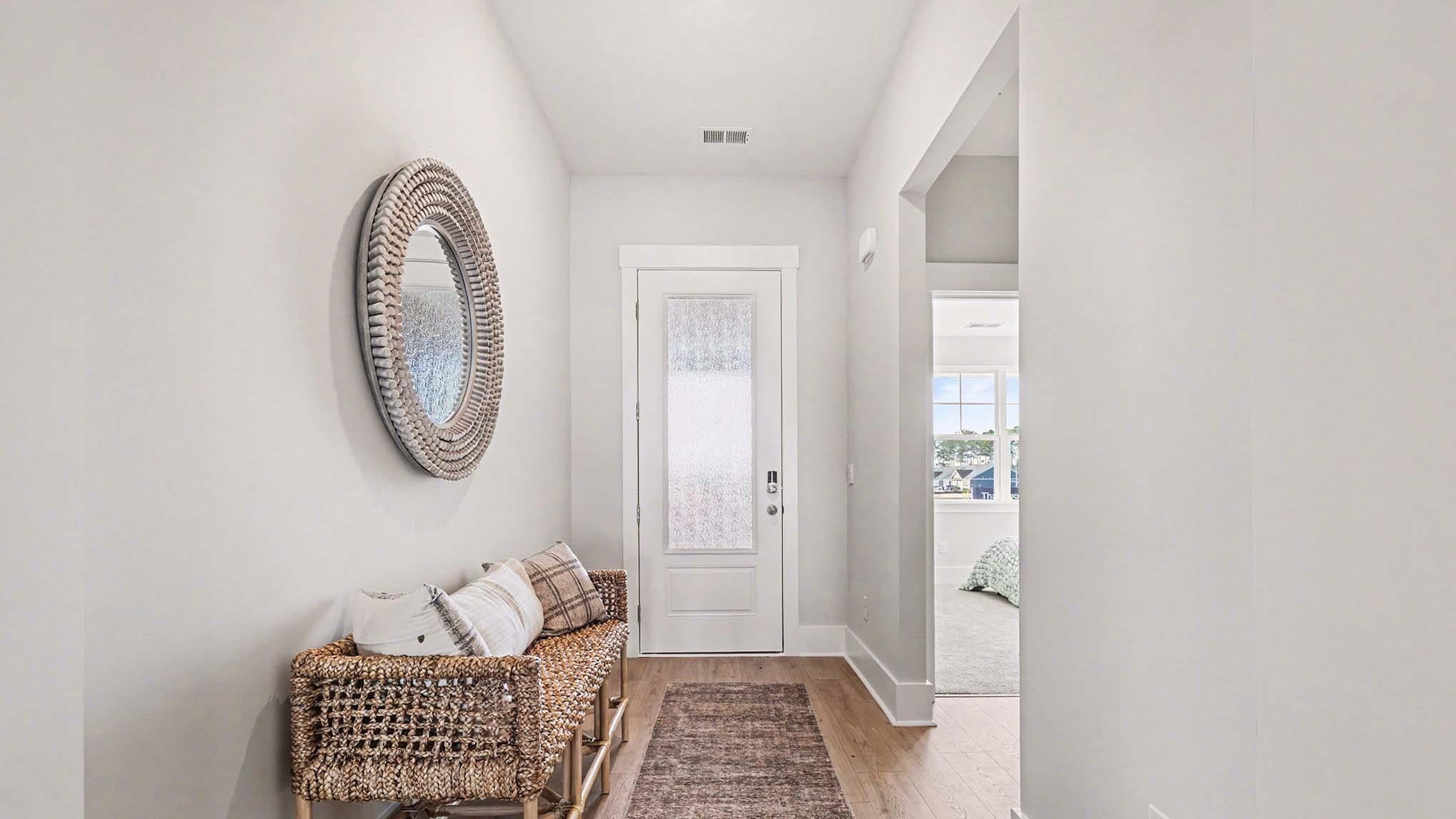 3250 Moss Bridge Lane Myrtle Beach, SC 29579 - Photo 22 of 29 Entryway with light wood-type flooring and baseboards