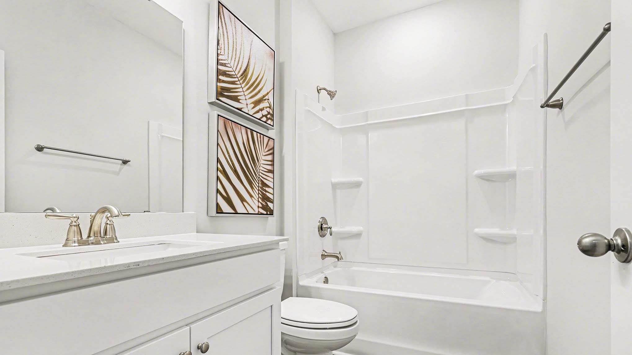 3250 Moss Bridge Lane Myrtle Beach, SC 29579 - Photo 25 of 29 Bathroom with washtub / shower combination and vanity
