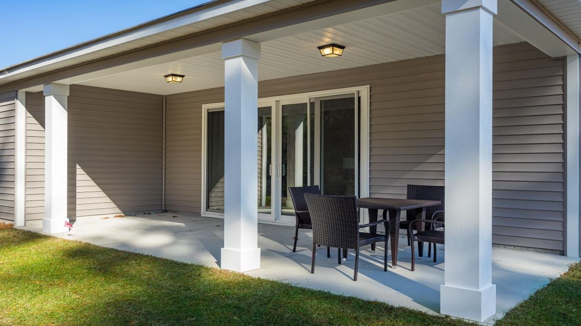 3250 Moss Bridge Lane Myrtle Beach, SC 29579 - Photo 28 of 29 View of patio / terrace featuring outdoor dining space