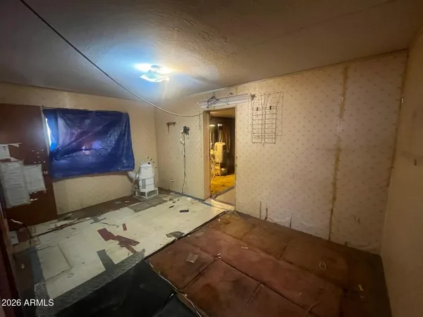 a view of empty room