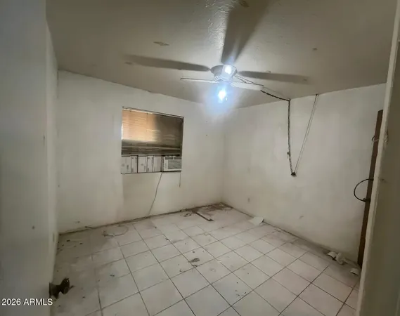 a view of water heater room