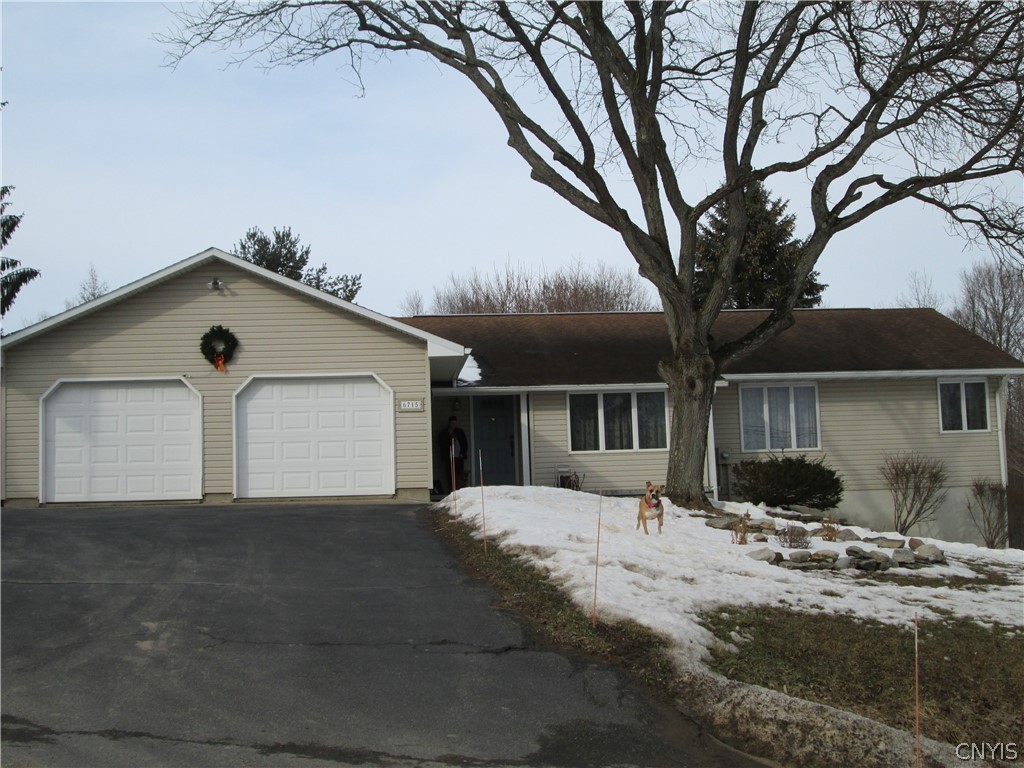 6715 West Hill Road Marshall, NY 13328 - Photo 1 of 1 Double wide driveway with turn around