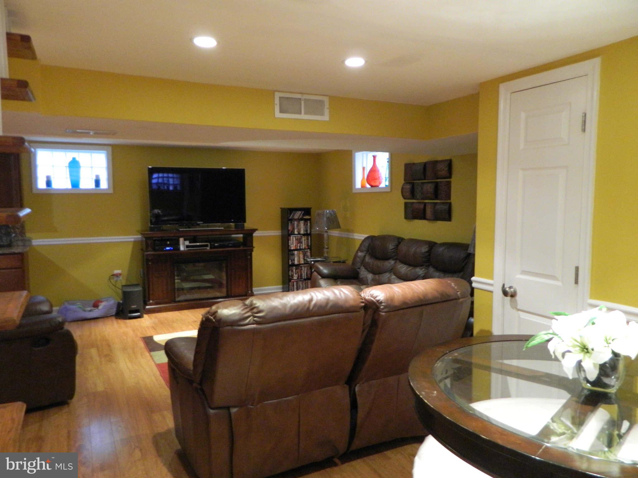 4209 Darnall Road Baltimore, MD 21236 - Photo 23 of 30 Lower Level Rec Room With Recessed Lighting