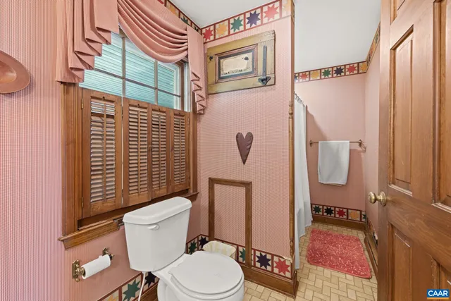 a view of balcony and wooden floor