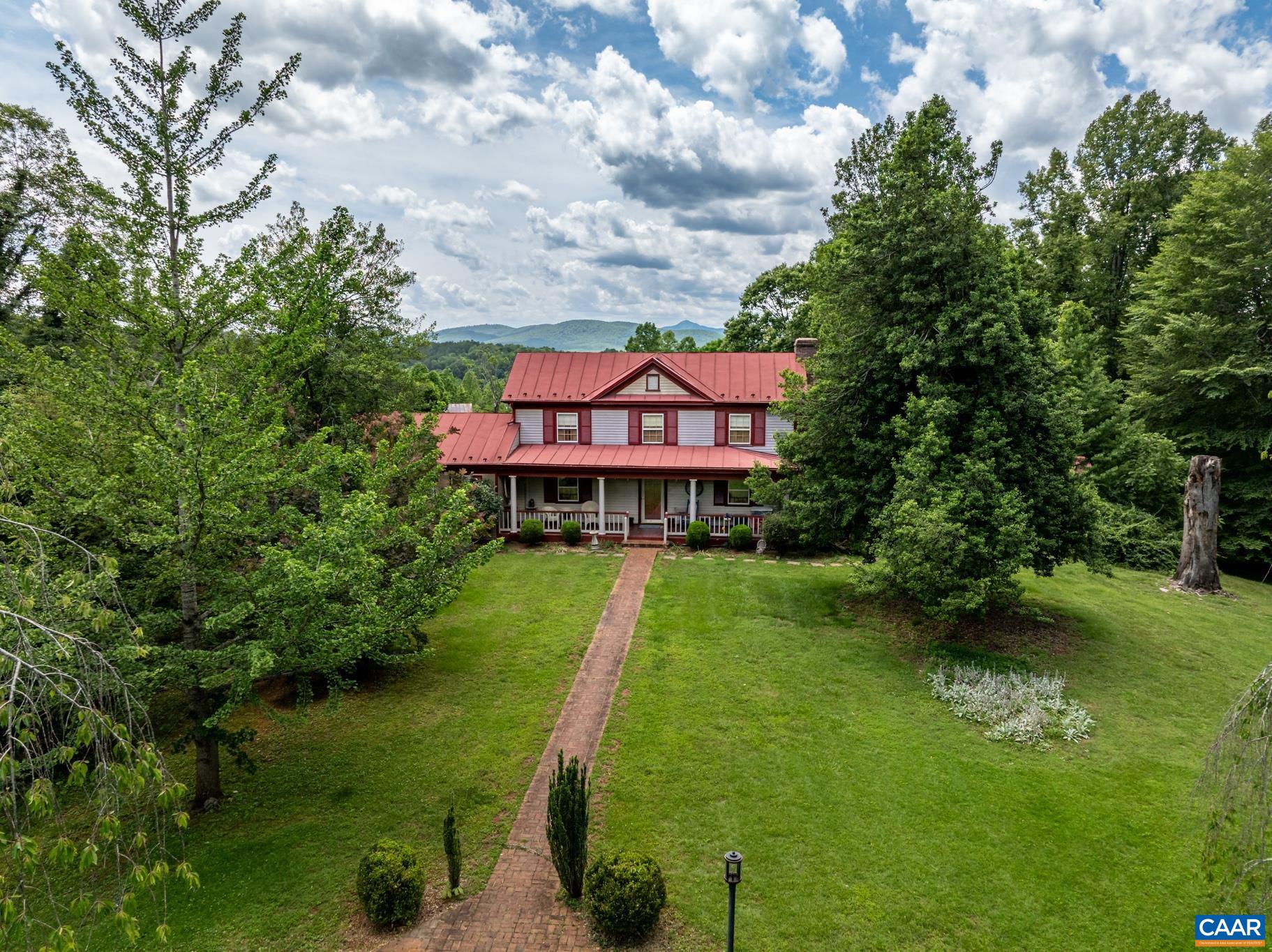 9290 Old Green Mountain Road Esmont, VA 22937 - Photo 40 of 54 a aerial view of a house