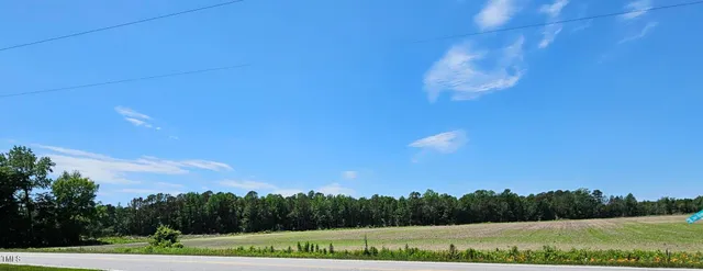 a view of an outdoor space and mountain view