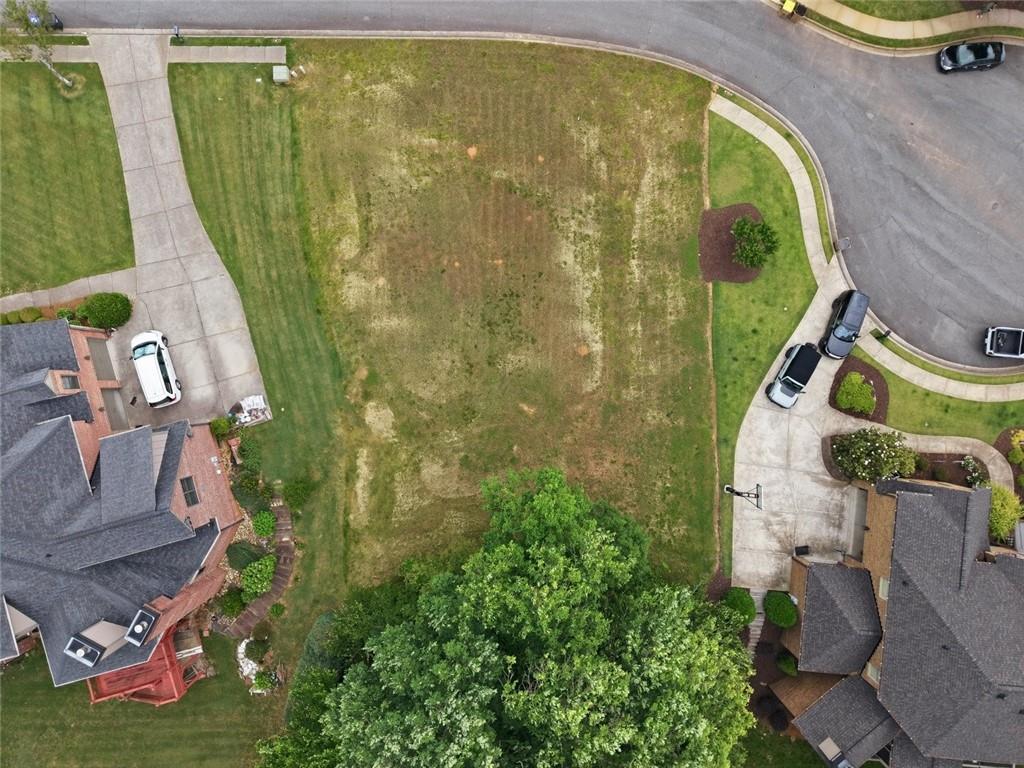 3820 Yaupon Way Cumming, GA 30040 - Photo 2 of 15 an aerial view of a house with swimming pool