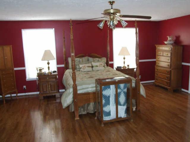 1746 Edgar Dillard Road Greenbrier, TN 37073 - Photo 7 of 11 Large master bedroom with bath and access to back deck