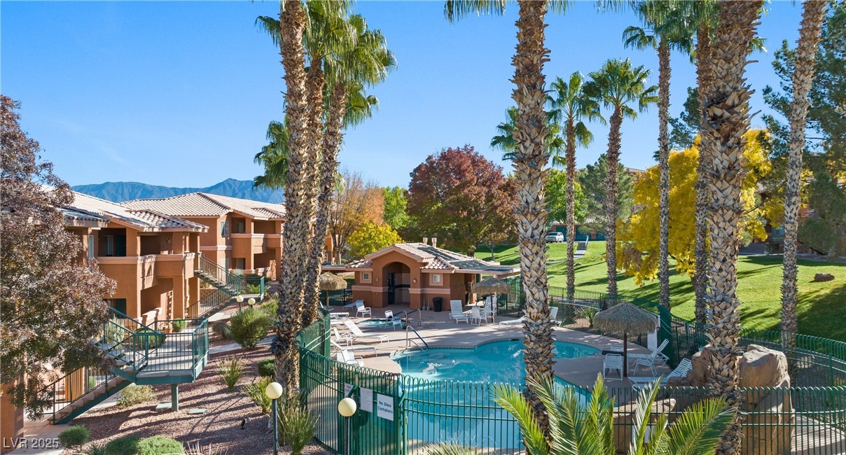 518 Turtleback Road, Unit C Mesquite, NV 89027 - Photo 62 of 73 Falls Pool