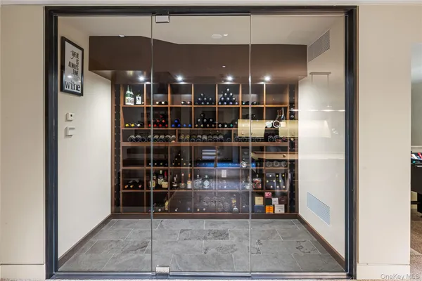 a projector room with furniture